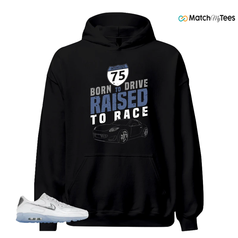 NIKE AIR MAX TERRASCAPE 90 WHITE BLUE TINT PURE PLATINUM SNEAKER Matching Tees hoodie