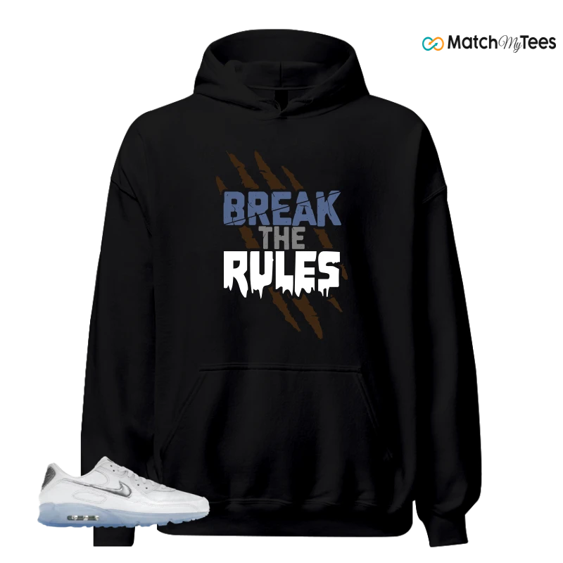 NIKE AIR MAX TERRASCAPE 90 WHITE BLUE TINT PURE PLATINUM SNEAKER Matching Tees hoodie