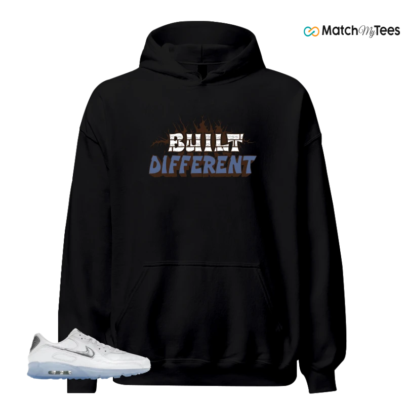 NIKE AIR MAX TERRASCAPE 90 WHITE BLUE TINT PURE PLATINUM SNEAKER Matching Tees hoodie