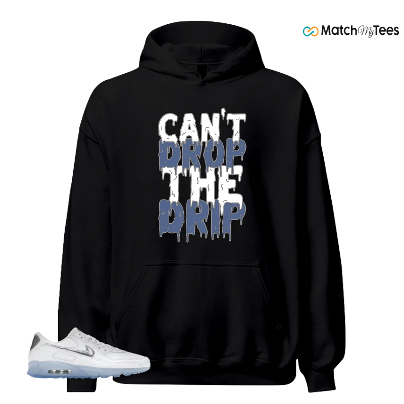 NIKE AIR MAX TERRASCAPE 90 WHITE BLUE TINT PURE PLATINUM SNEAKER Matching Tees hoodie