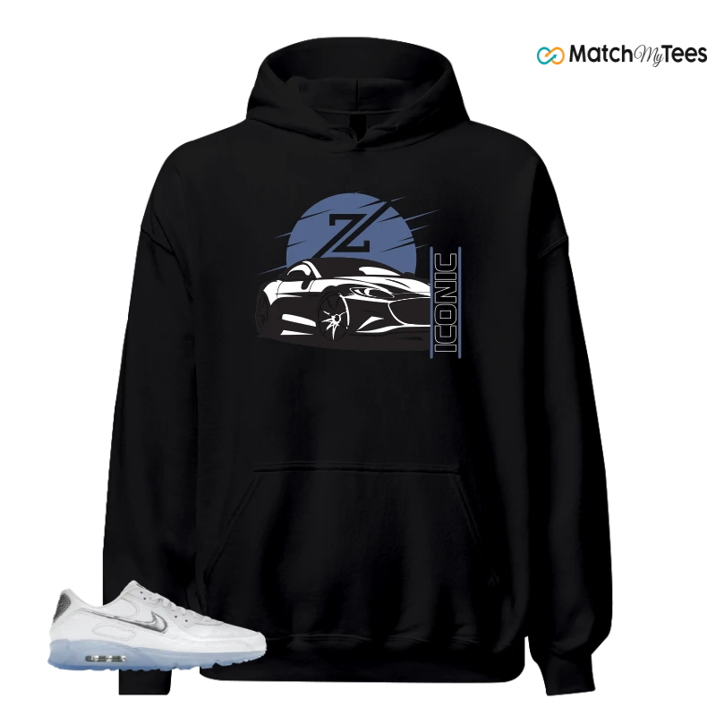 NIKE AIR MAX TERRASCAPE 90 WHITE BLUE TINT PURE PLATINUM SNEAKER Matching Tees hoodie