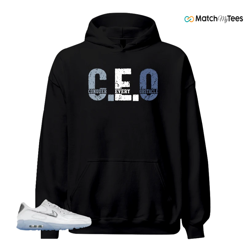 NIKE AIR MAX TERRASCAPE 90 WHITE BLUE TINT PURE PLATINUM SNEAKER Matching Tees hoodie