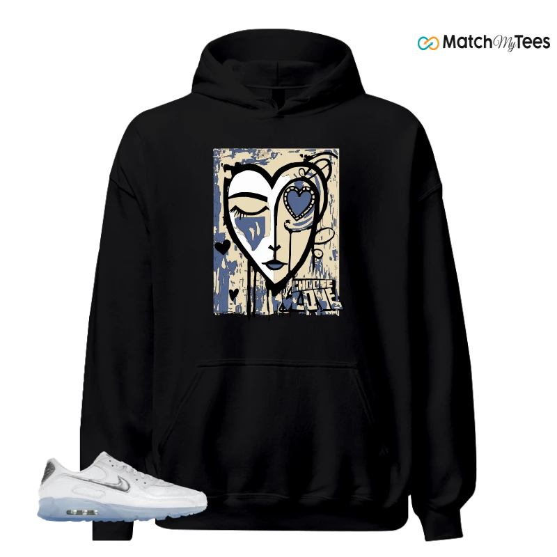 NIKE AIR MAX TERRASCAPE 90 WHITE BLUE TINT PURE PLATINUM SNEAKER Matching Tees hoodie