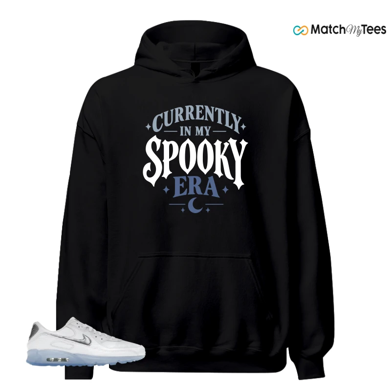 NIKE AIR MAX TERRASCAPE 90 WHITE BLUE TINT PURE PLATINUM SNEAKER Matching Tees hoodie