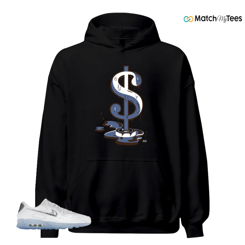 NIKE AIR MAX TERRASCAPE 90 WHITE BLUE TINT PURE PLATINUM SNEAKER Matching Tees hoodie