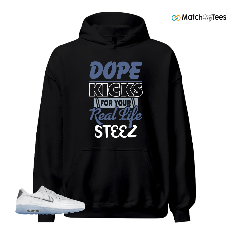 NIKE AIR MAX TERRASCAPE 90 WHITE BLUE TINT PURE PLATINUM SNEAKER Matching Tees hoodie