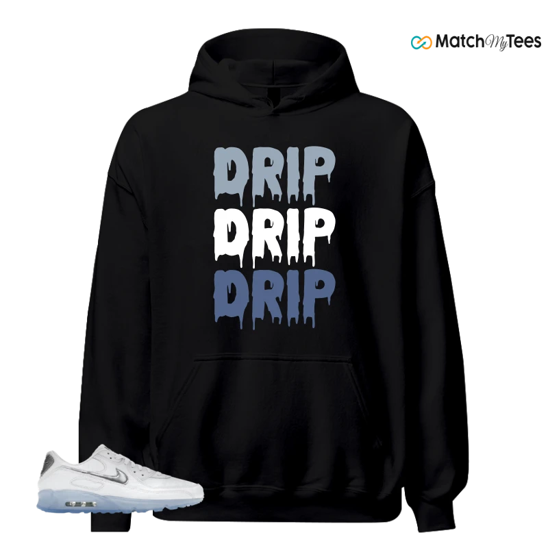 NIKE AIR MAX TERRASCAPE 90 WHITE BLUE TINT PURE PLATINUM SNEAKER Matching Tees hoodie