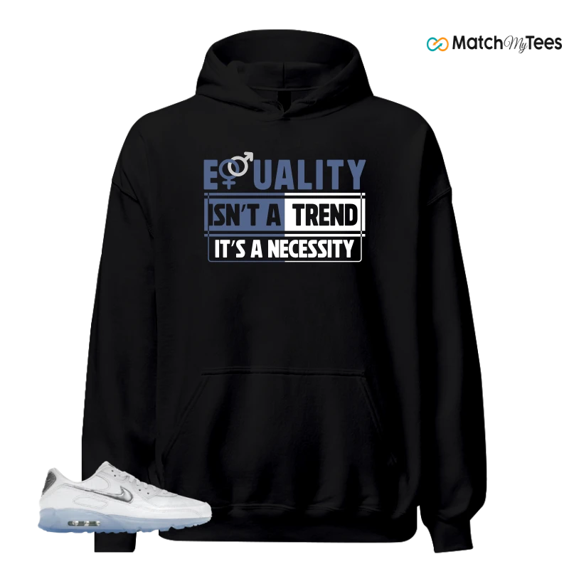 NIKE AIR MAX TERRASCAPE 90 WHITE BLUE TINT PURE PLATINUM SNEAKER Matching Tees hoodie