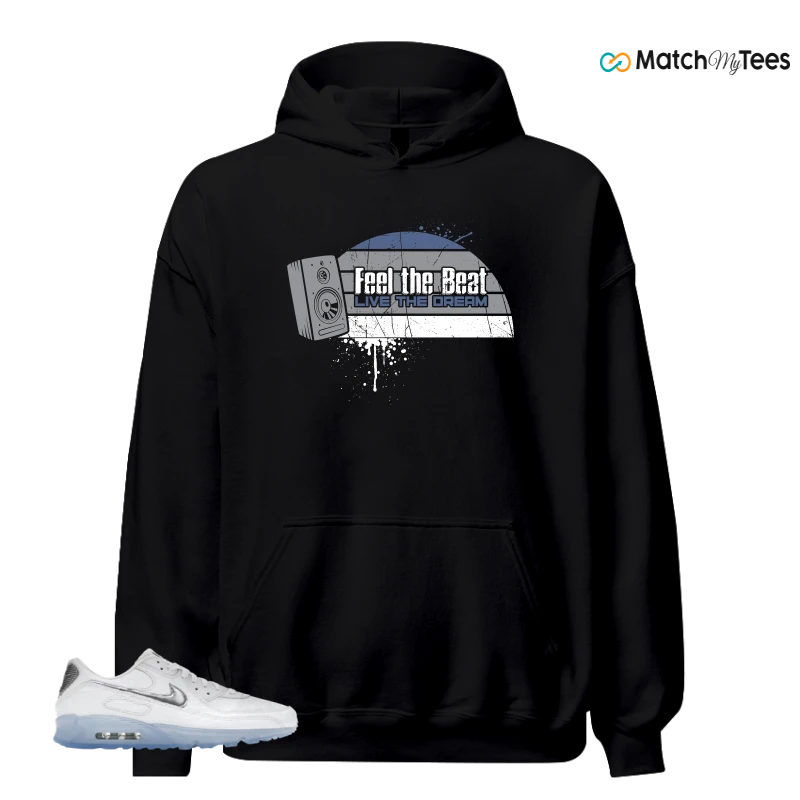 NIKE AIR MAX TERRASCAPE 90 WHITE BLUE TINT PURE PLATINUM SNEAKER Matching Tees hoodie