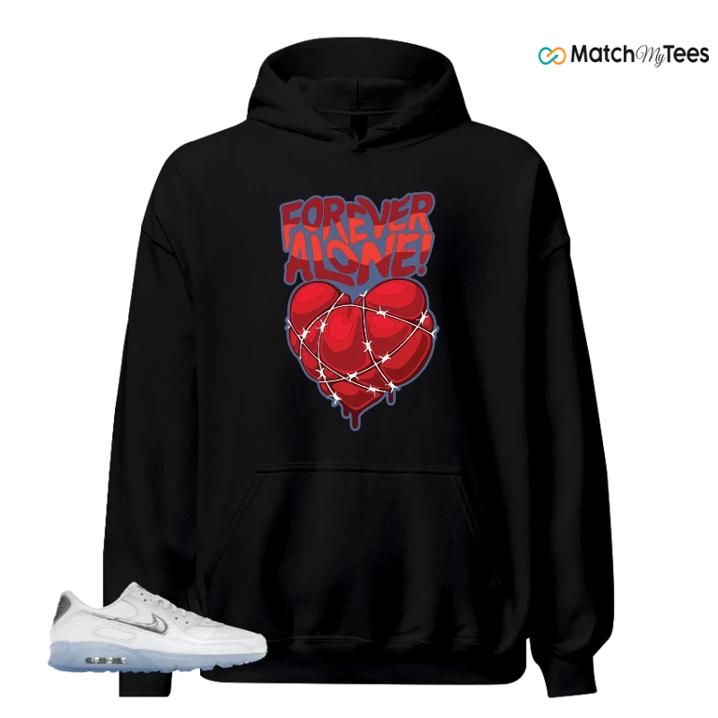 NIKE AIR MAX TERRASCAPE 90 WHITE BLUE TINT PURE PLATINUM SNEAKER Matching Tees hoodie