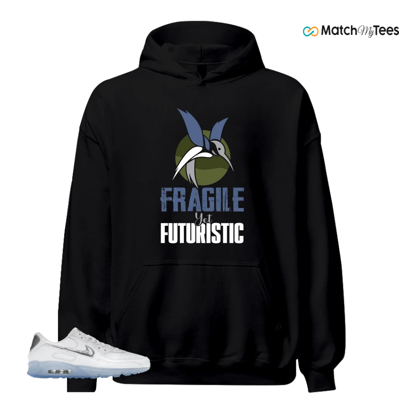NIKE AIR MAX TERRASCAPE 90 WHITE BLUE TINT PURE PLATINUM SNEAKER Matching Tees hoodie
