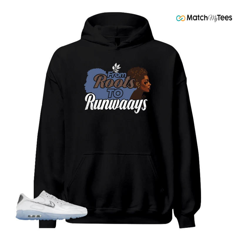 NIKE AIR MAX TERRASCAPE 90 WHITE BLUE TINT PURE PLATINUM SNEAKER Matching Tees hoodie