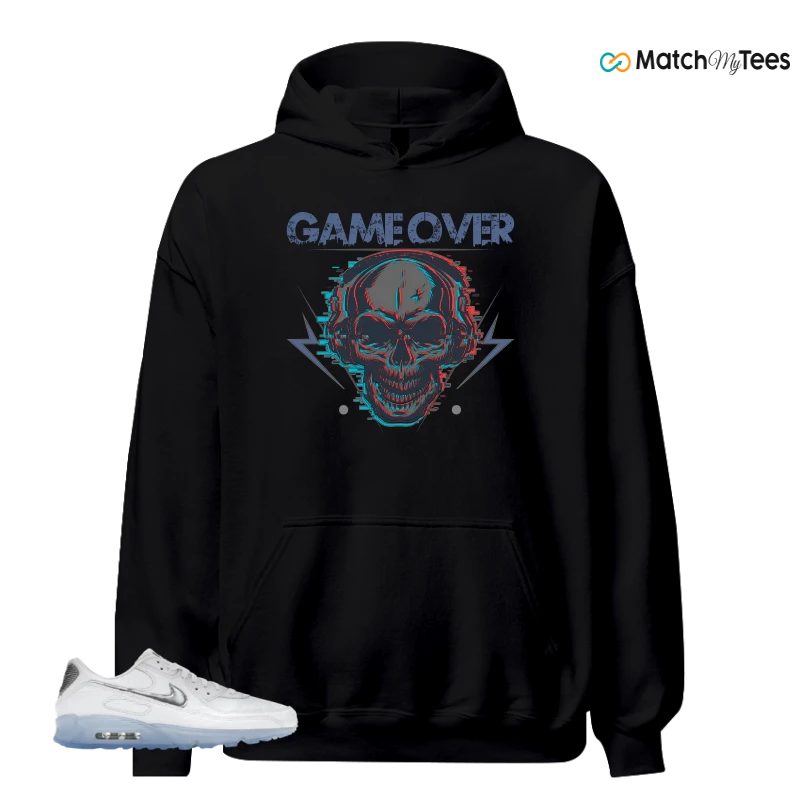 NIKE AIR MAX TERRASCAPE 90 WHITE BLUE TINT PURE PLATINUM SNEAKER Matching Tees hoodie