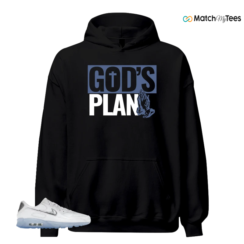NIKE AIR MAX TERRASCAPE 90 WHITE BLUE TINT PURE PLATINUM SNEAKER Matching Tees hoodie