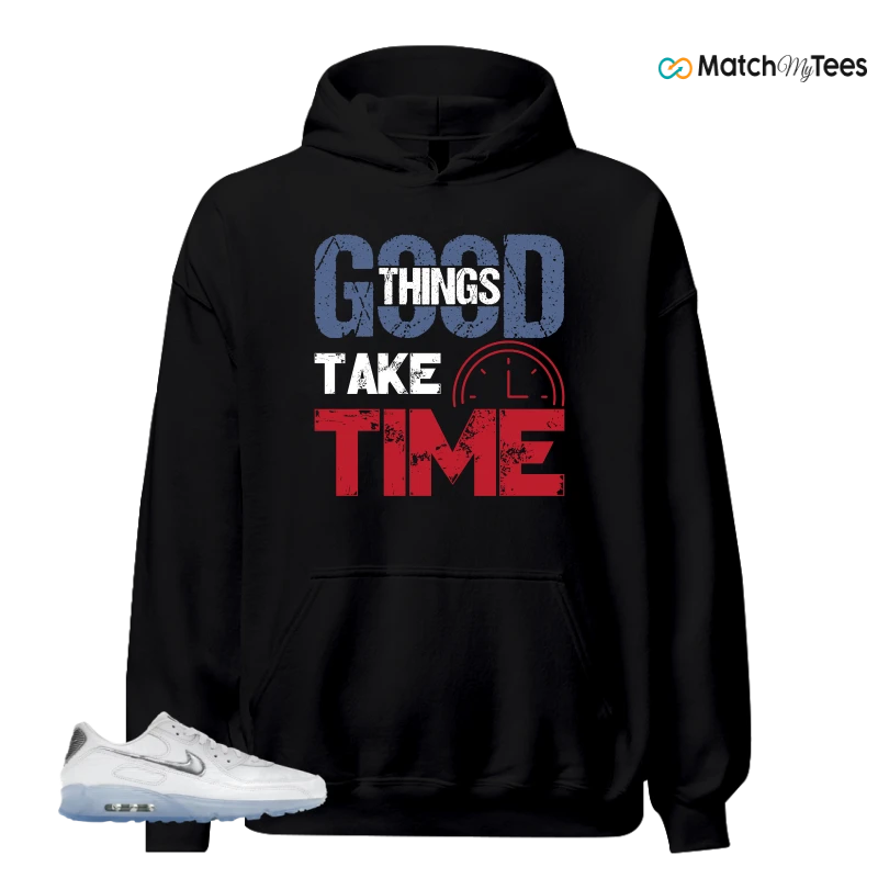 NIKE AIR MAX TERRASCAPE 90 WHITE BLUE TINT PURE PLATINUM SNEAKER Matching Tees hoodie