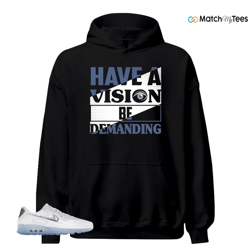 NIKE AIR MAX TERRASCAPE 90 WHITE BLUE TINT PURE PLATINUM SNEAKER Matching Tees hoodie