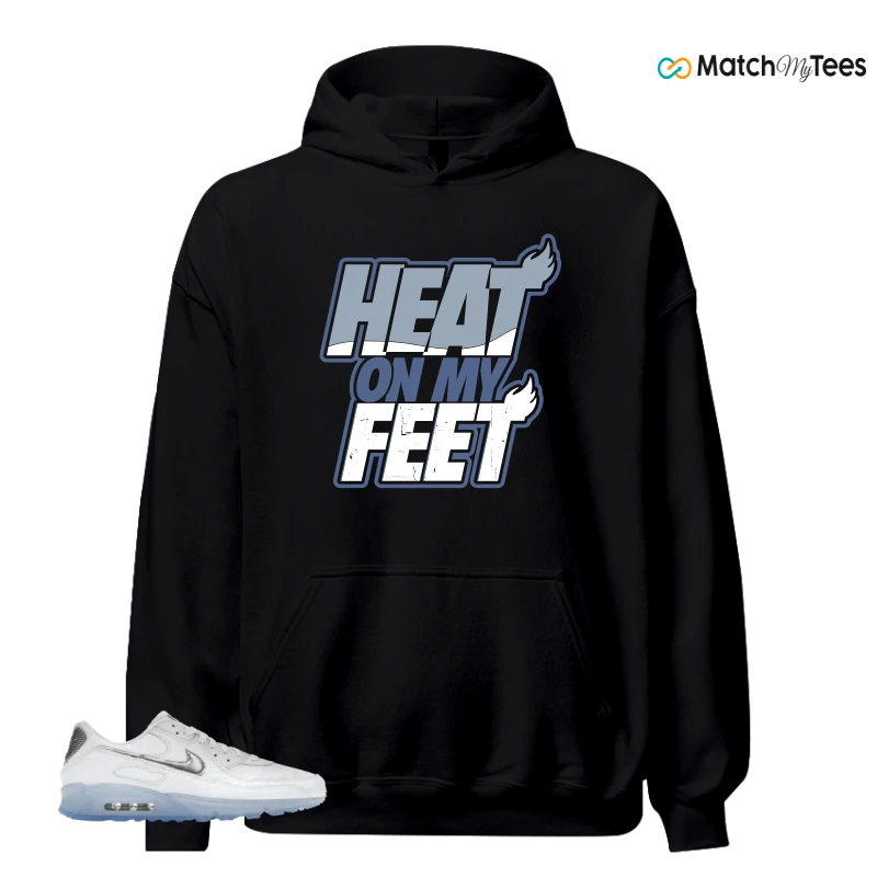 NIKE AIR MAX TERRASCAPE 90 WHITE BLUE TINT PURE PLATINUM SNEAKER Matching Tees hoodie