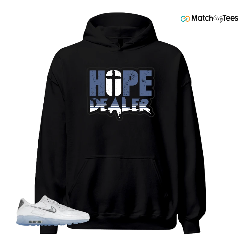 NIKE AIR MAX TERRASCAPE 90 WHITE BLUE TINT PURE PLATINUM SNEAKER Matching Tees hoodie