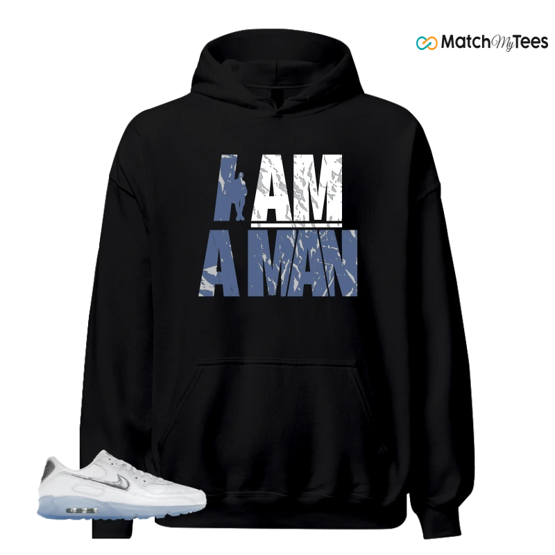 NIKE AIR MAX TERRASCAPE 90 WHITE BLUE TINT PURE PLATINUM SNEAKER Matching Tees hoodie
