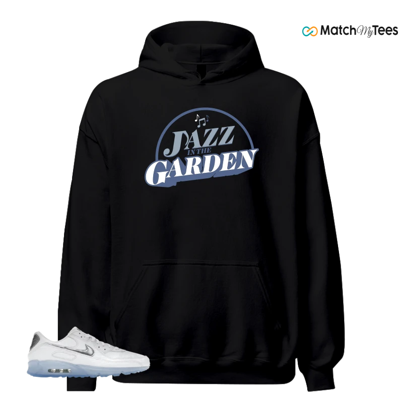 NIKE AIR MAX TERRASCAPE 90 WHITE BLUE TINT PURE PLATINUM SNEAKER Matching Tees hoodie