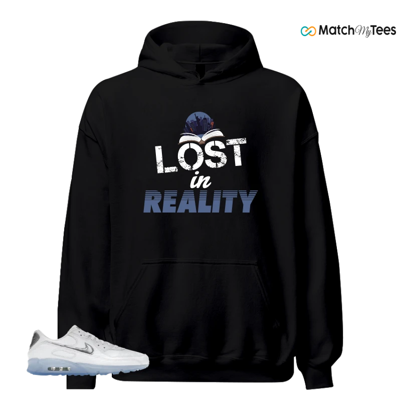 NIKE AIR MAX TERRASCAPE 90 WHITE BLUE TINT PURE PLATINUM SNEAKER Matching Tees hoodie