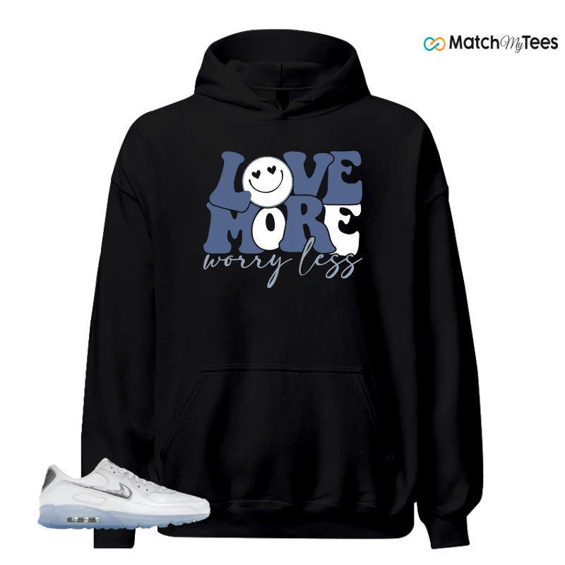 NIKE AIR MAX TERRASCAPE 90 WHITE BLUE TINT PURE PLATINUM SNEAKER Matching Tees hoodie