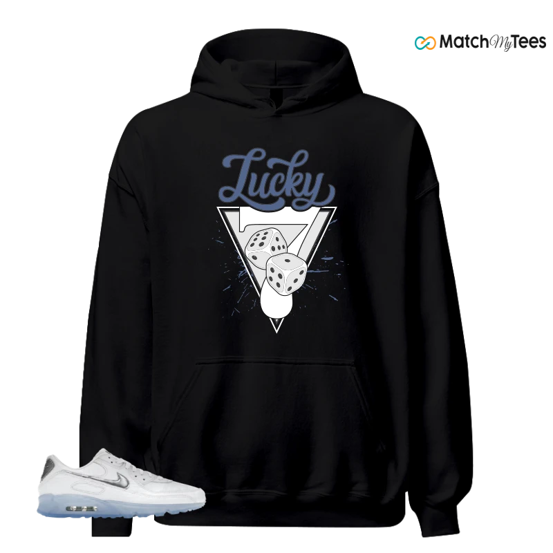 NIKE AIR MAX TERRASCAPE 90 WHITE BLUE TINT PURE PLATINUM SNEAKER Matching Tees hoodie