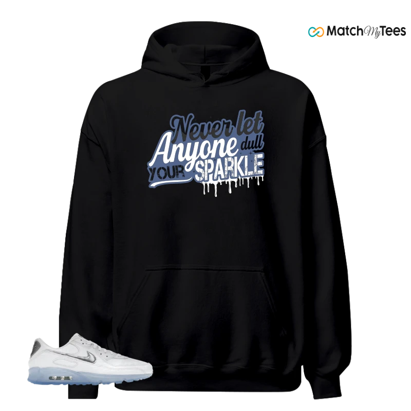 NIKE AIR MAX TERRASCAPE 90 WHITE BLUE TINT PURE PLATINUM SNEAKER Matching Tees hoodie