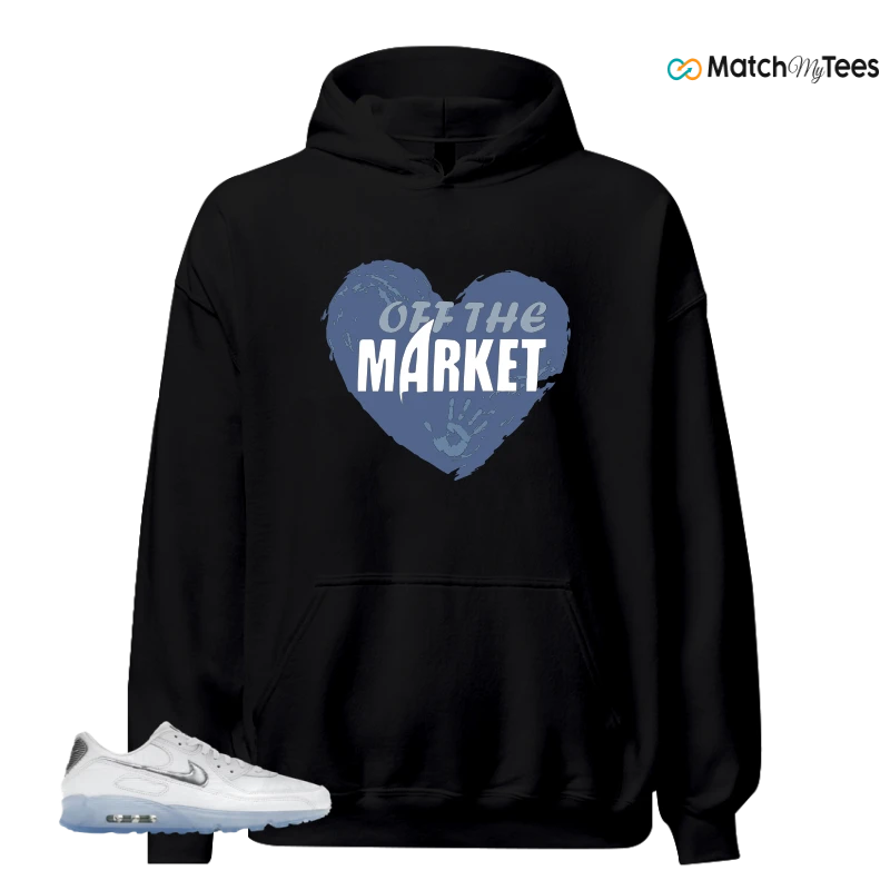 NIKE AIR MAX TERRASCAPE 90 WHITE BLUE TINT PURE PLATINUM SNEAKER Matching Tees hoodie