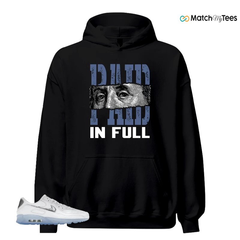 NIKE AIR MAX TERRASCAPE 90 WHITE BLUE TINT PURE PLATINUM SNEAKER Matching Tees hoodie