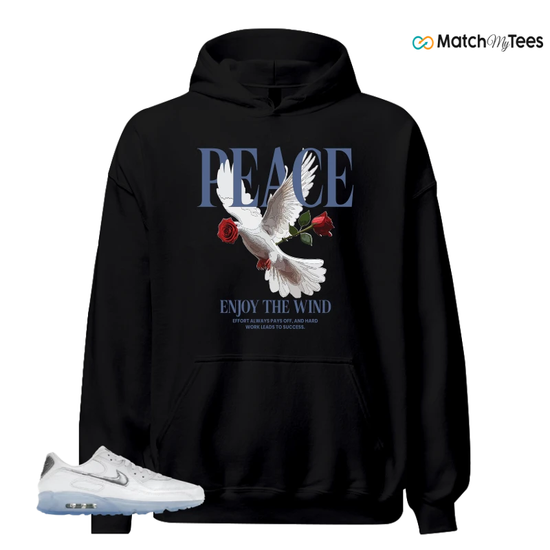 NIKE AIR MAX TERRASCAPE 90 WHITE BLUE TINT PURE PLATINUM SNEAKER Matching Tees hoodie