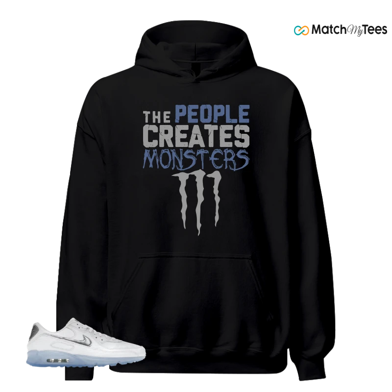 NIKE AIR MAX TERRASCAPE 90 WHITE BLUE TINT PURE PLATINUM SNEAKER Matching Tees hoodie