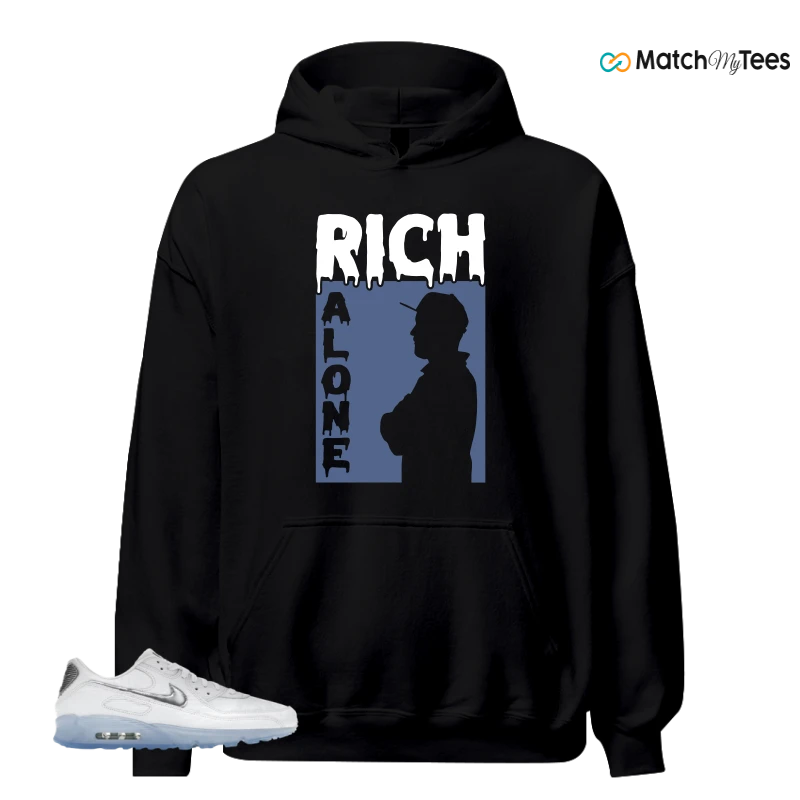 NIKE AIR MAX TERRASCAPE 90 WHITE BLUE TINT PURE PLATINUM SNEAKER Matching Tees hoodie