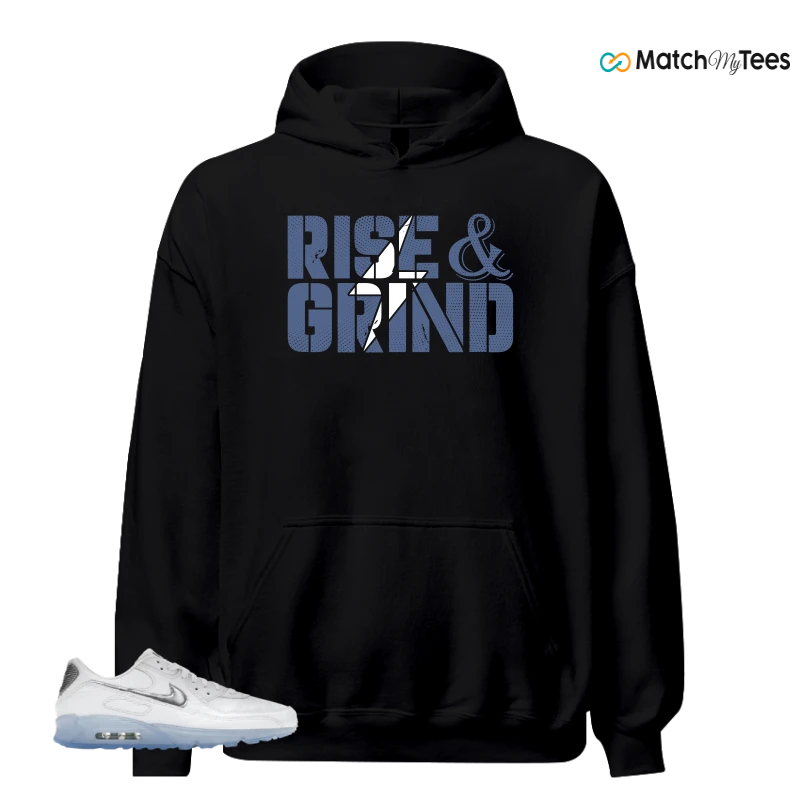 NIKE AIR MAX TERRASCAPE 90 WHITE BLUE TINT PURE PLATINUM SNEAKER Matching Tees hoodie