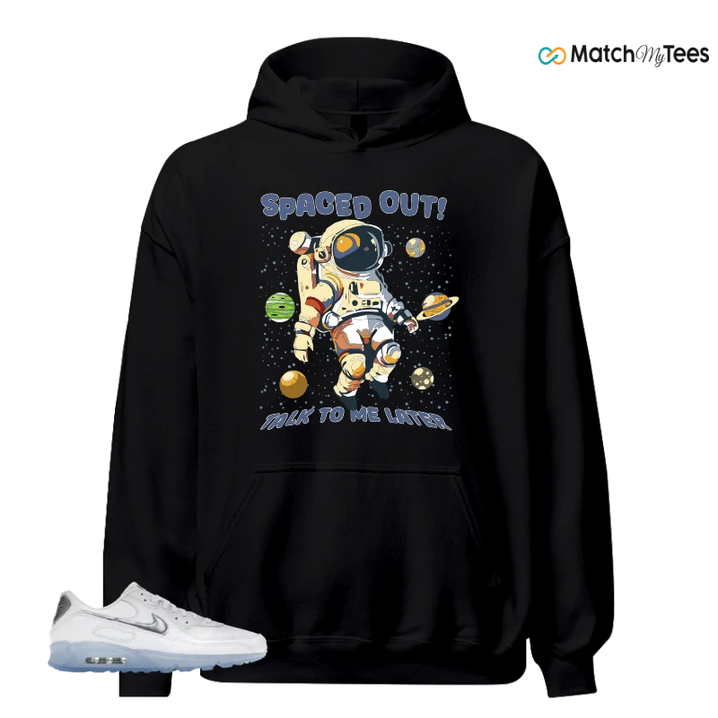 NIKE AIR MAX TERRASCAPE 90 WHITE BLUE TINT PURE PLATINUM SNEAKER Matching Tees hoodie