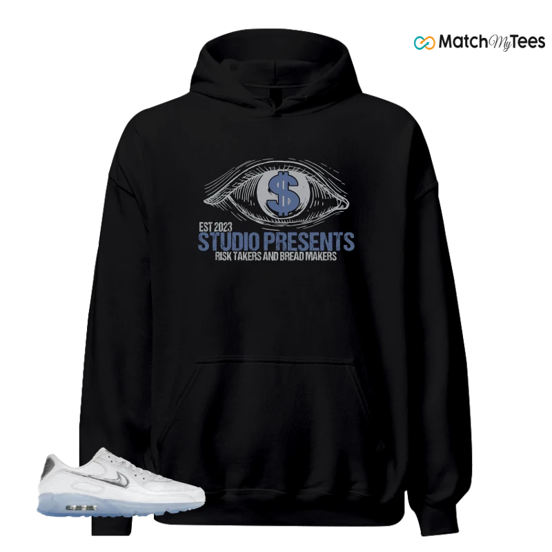 NIKE AIR MAX TERRASCAPE 90 WHITE BLUE TINT PURE PLATINUM SNEAKER Matching Tees hoodie