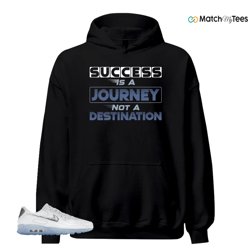 NIKE AIR MAX TERRASCAPE 90 WHITE BLUE TINT PURE PLATINUM SNEAKER Matching Tees hoodie