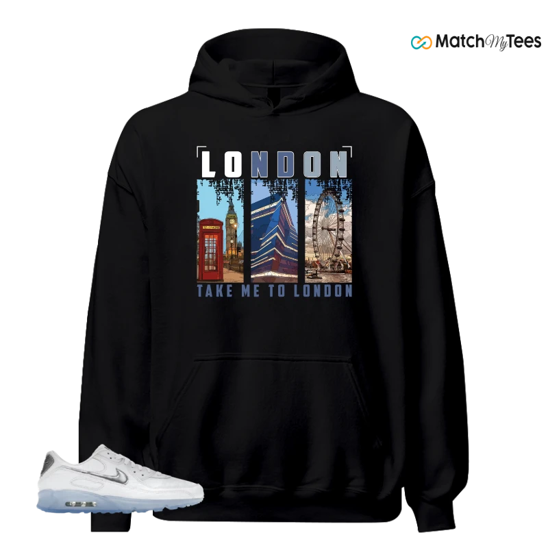 NIKE AIR MAX TERRASCAPE 90 WHITE BLUE TINT PURE PLATINUM SNEAKER Matching Tees hoodie