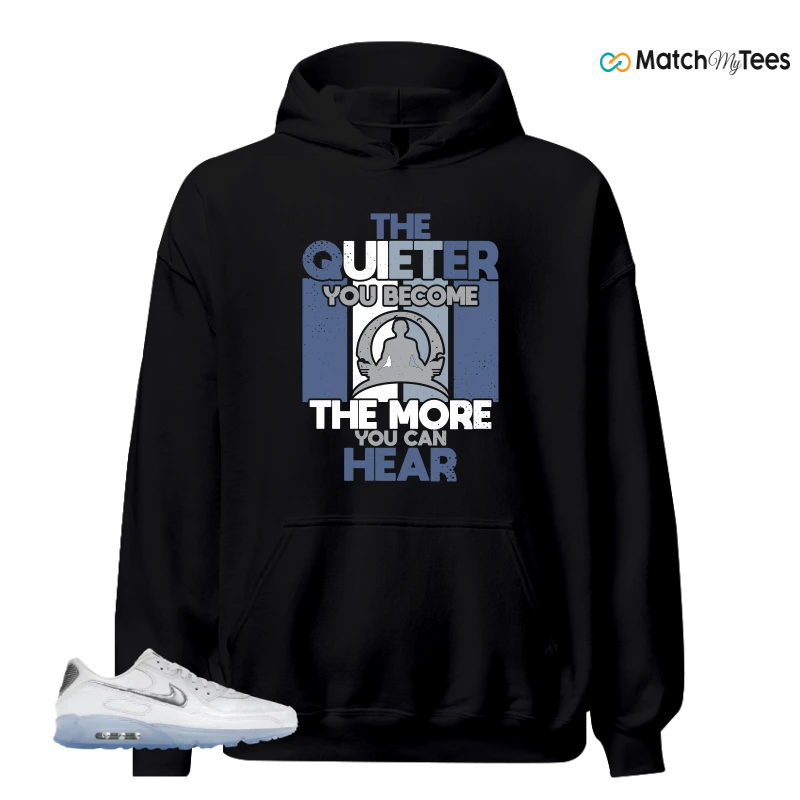 NIKE AIR MAX TERRASCAPE 90 WHITE BLUE TINT PURE PLATINUM SNEAKER Matching Tees hoodie