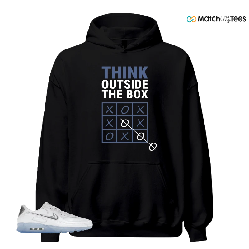 NIKE AIR MAX TERRASCAPE 90 WHITE BLUE TINT PURE PLATINUM SNEAKER Matching Tees hoodie