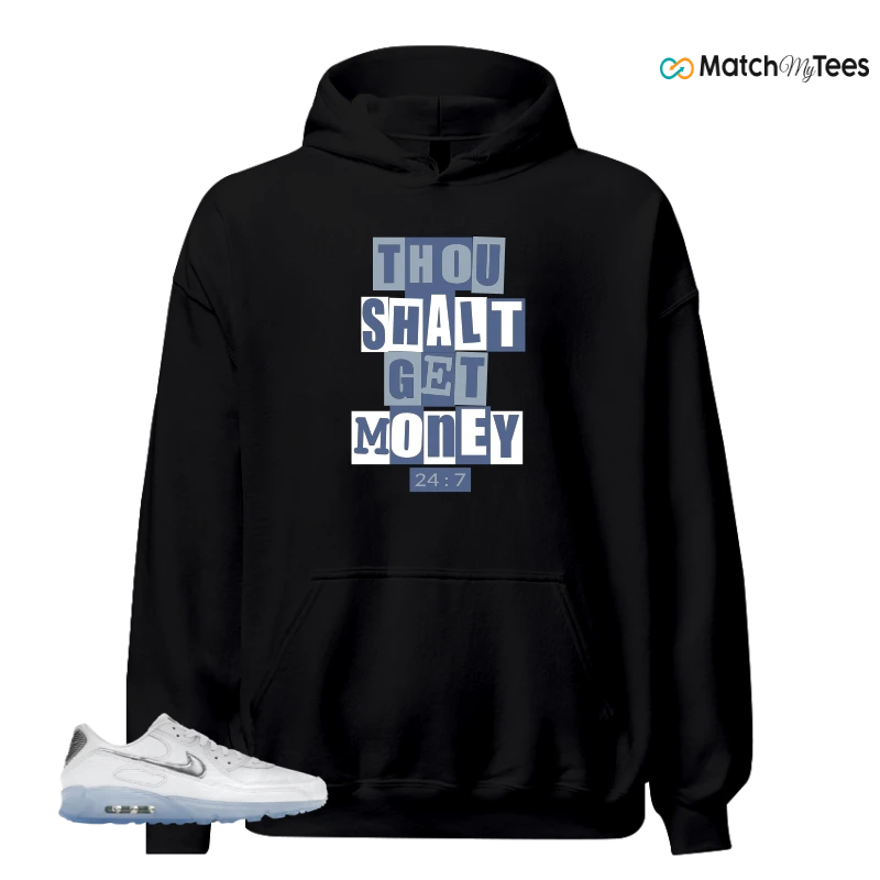 NIKE AIR MAX TERRASCAPE 90 WHITE BLUE TINT PURE PLATINUM SNEAKER Matching Tees hoodie