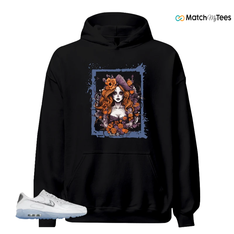 NIKE AIR MAX TERRASCAPE 90 WHITE BLUE TINT PURE PLATINUM SNEAKER Matching Tees hoodie