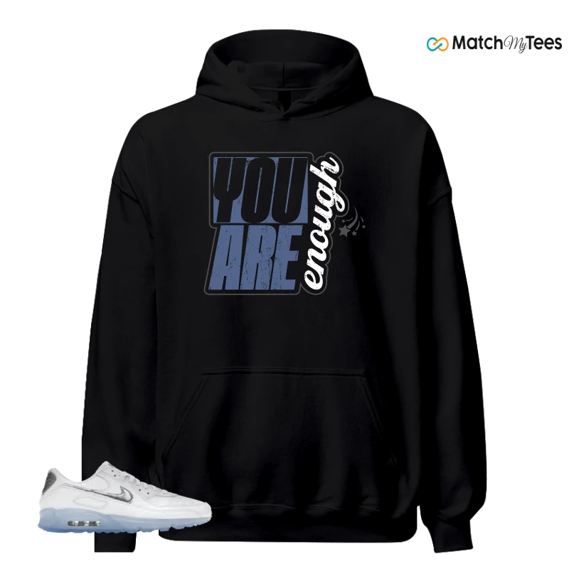 NIKE AIR MAX TERRASCAPE 90 WHITE BLUE TINT PURE PLATINUM SNEAKER Matching Tees hoodie