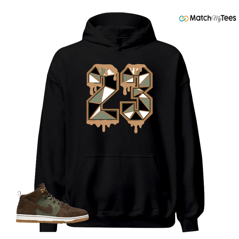 NIKE DUNK CMFT WB ARMY OLIVE SNEAKER Matching Tees hoodie