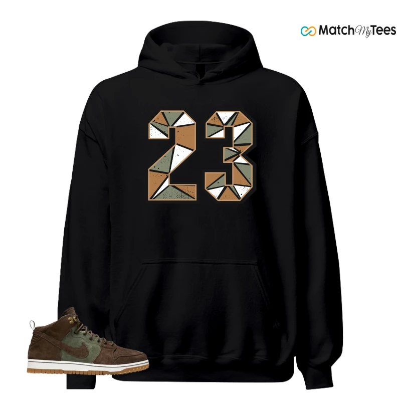 NIKE DUNK CMFT WB ARMY OLIVE SNEAKER Matching Tees hoodie
