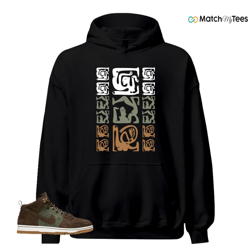 NIKE DUNK CMFT WB ARMY OLIVE SNEAKER Matching Tees hoodie