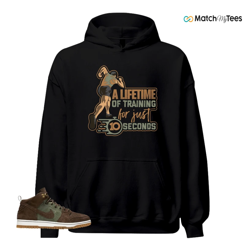 NIKE DUNK CMFT WB ARMY OLIVE SNEAKER Matching Tees hoodie