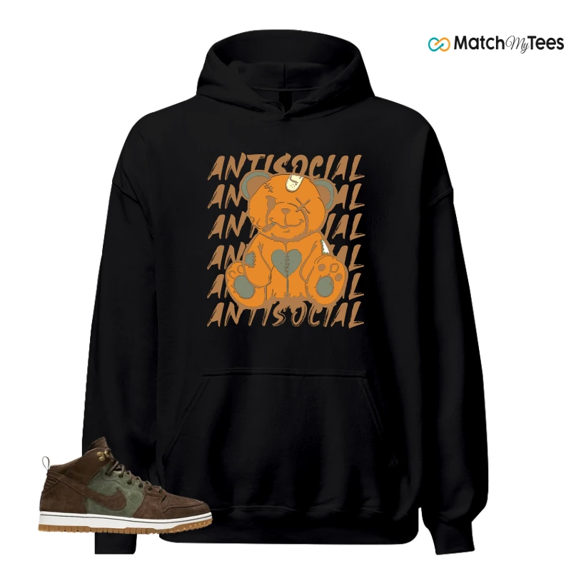 NIKE DUNK CMFT WB ARMY OLIVE SNEAKER Matching Tees hoodie