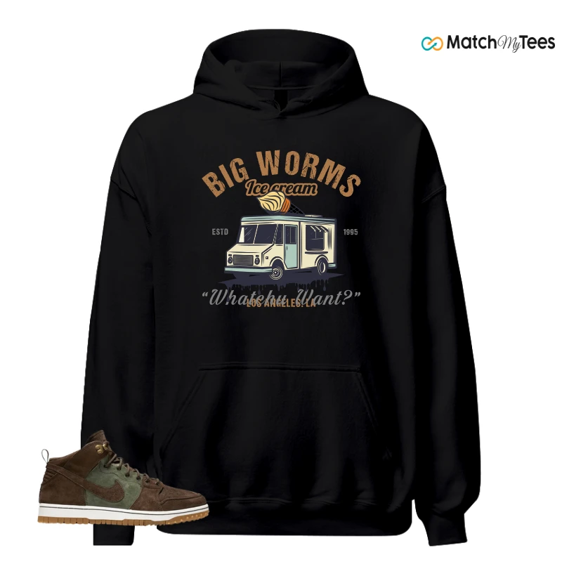 NIKE DUNK CMFT WB ARMY OLIVE SNEAKER Matching Tees hoodie