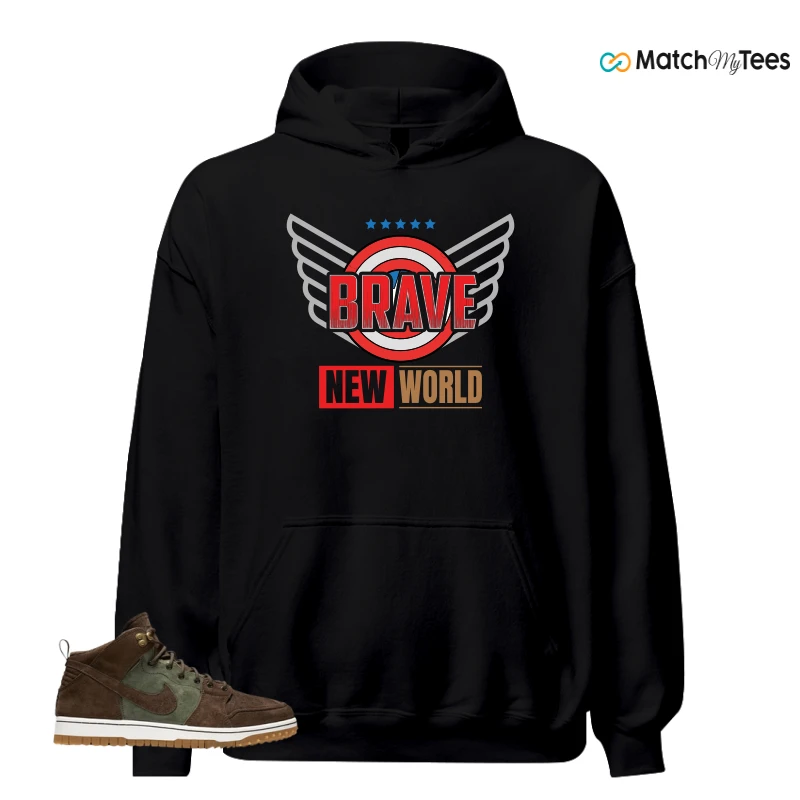 NIKE DUNK CMFT WB ARMY OLIVE SNEAKER Matching Tees hoodie